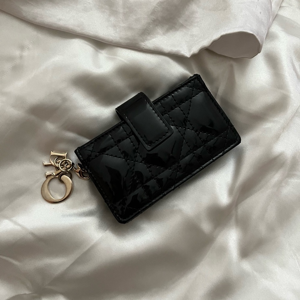 LADY DIOR 5-GUSSET CARD HOLDER